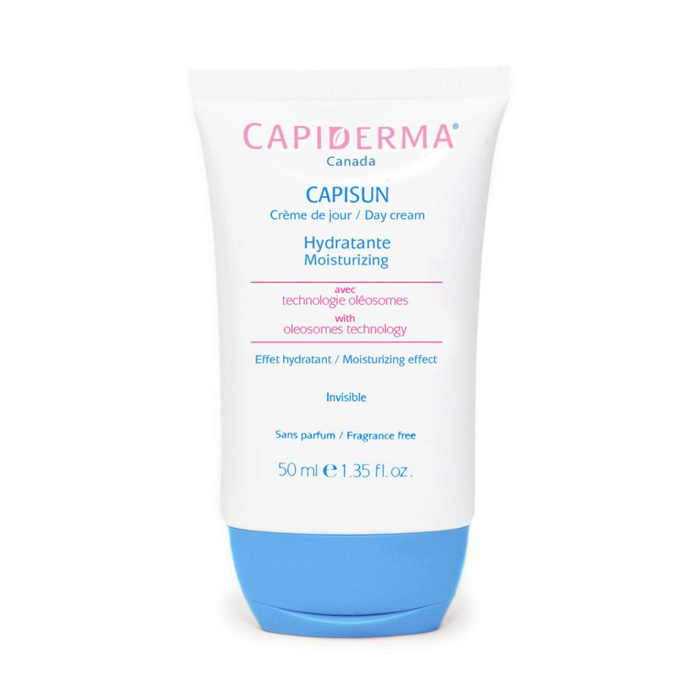 Capiderma Capisun Ecran Effet Hydratant SPF50+ 50ml Invisible nova parapharmacie prix maroc casablanca