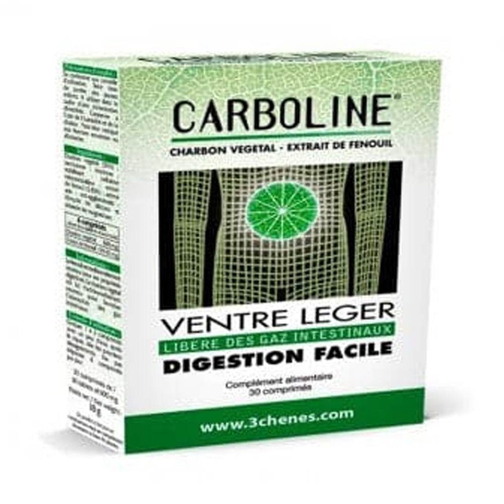 CARBOLINE VENTRE LEGER 30 COMPRIMÉS | Urban Drug store CARBOLINE VENTRE LEGER 30 COMPRIMÉS | Urban Drug store