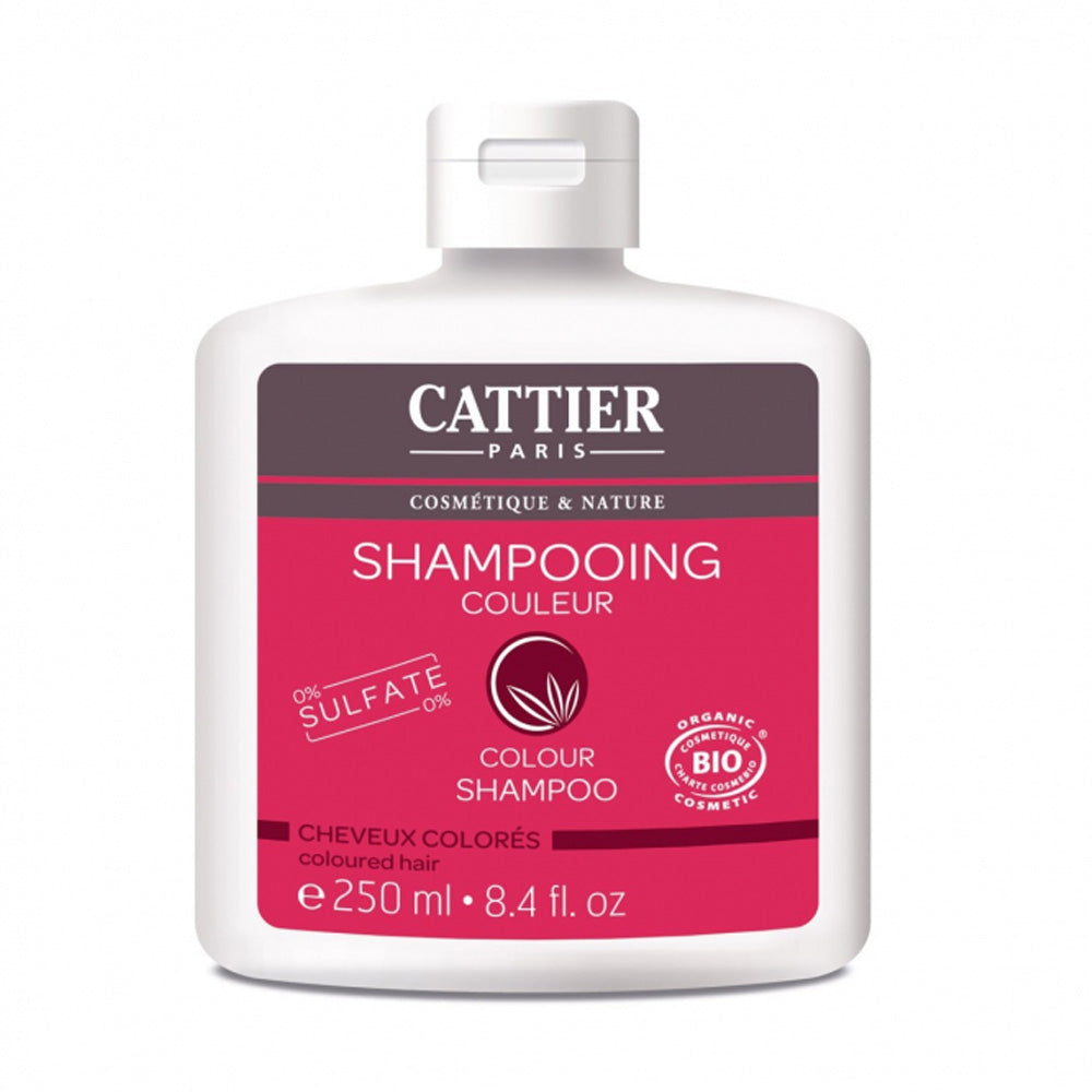 Cattier Shampooing Couleur Sans Sulfates Bio 250ml nova parapharmacie prix maroc casablanca