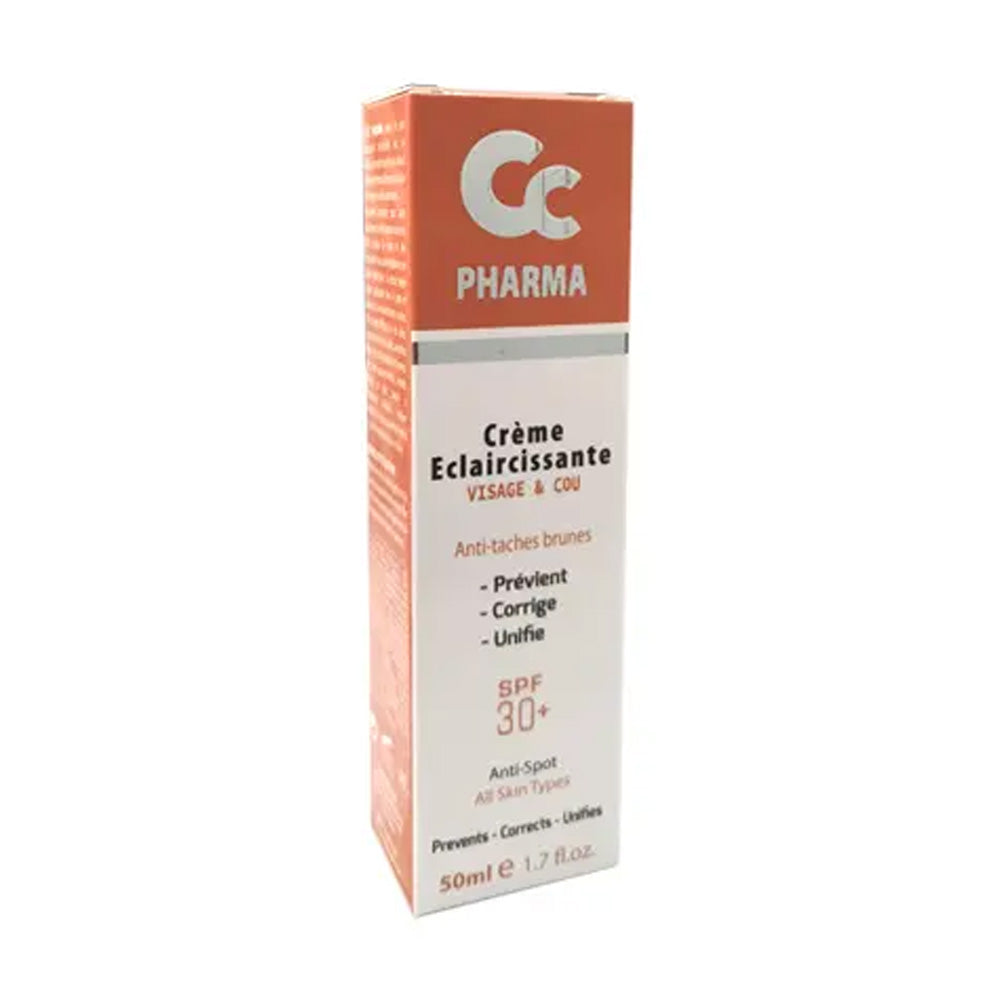 Cc Pharma Creme Eclaircissante 50ml nova parapharmacie prix maroc casablanca