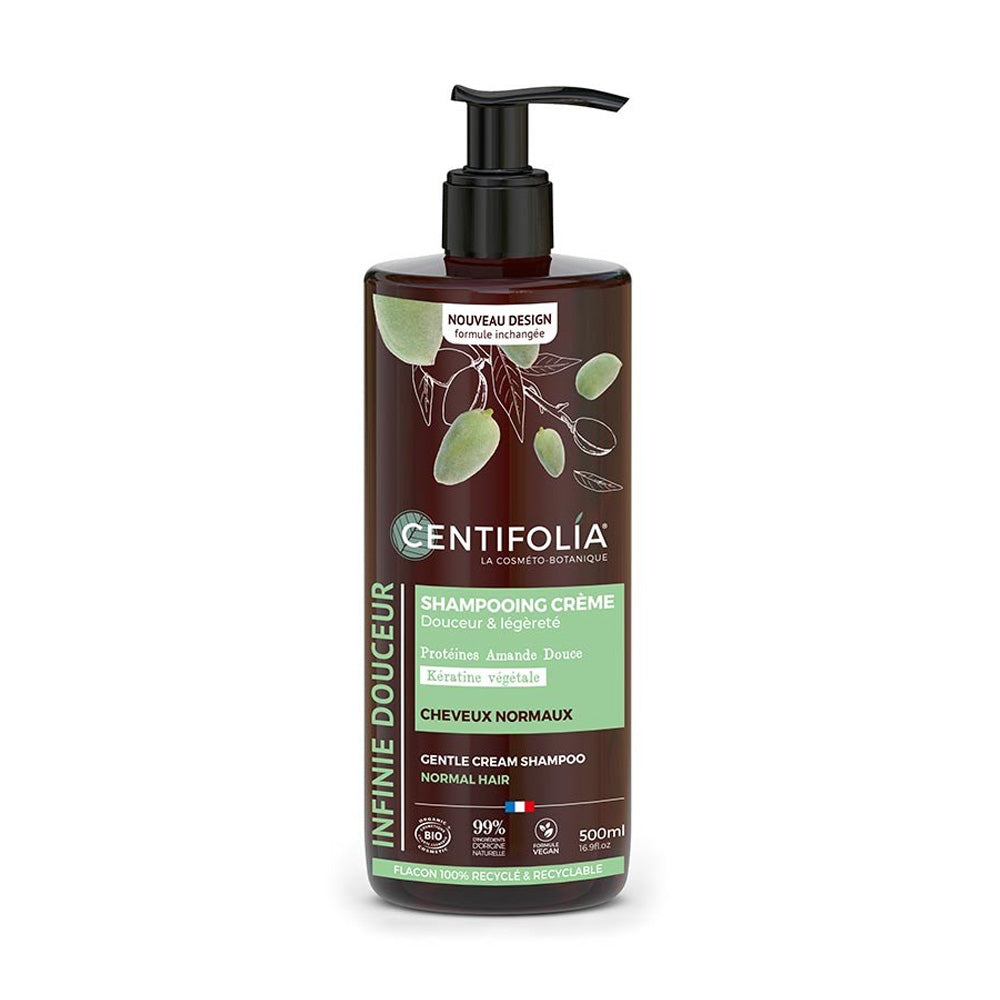 Centifolia Shampoing Crème Cheveux Normaux 500ml