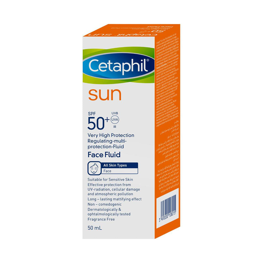 Cetaphil Sun Face Fluide SPF50+ 50ml nova parapharmacie prix maroc casablanca