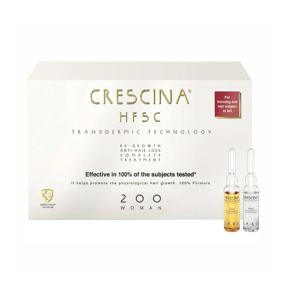Crescina HfSC Transdermic Complete Treatment 200 Women 10+10 x 3.5ml - Nova Para