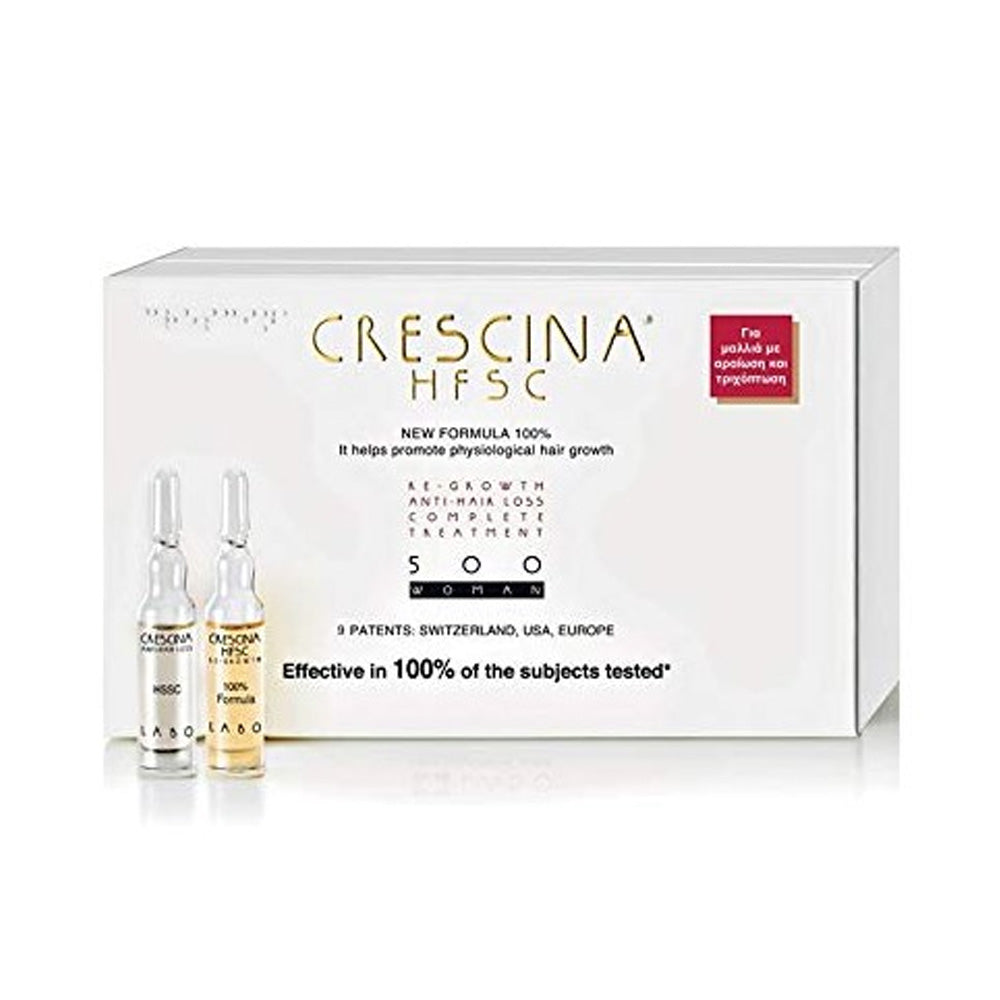 Crescina HfSC Transdermic Complete Treatment 500 Women 10+10 x 3.5ml - Nova Para