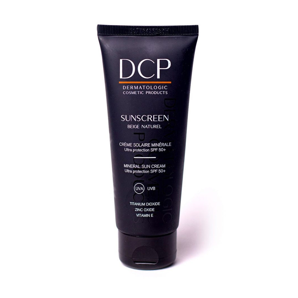 DCP Sunscreen Beige Naturel Crème Minérale SPF50+ 100ml nova parapharmacie prix maroc casablanca