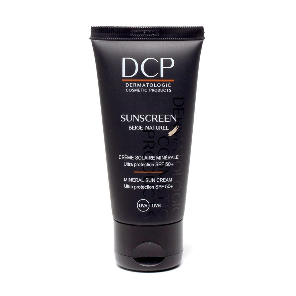 DCP Sunscreen Crème Solaire beige naturel SPF50+ 50ml nova parapharmacie prix maroc casablanca