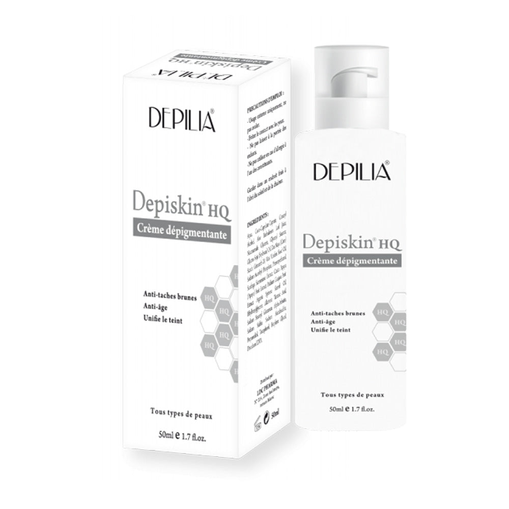 DEPILIA Depiskin HQ Crème Dépigmentant 50ml nova parapharmacie prix maroc casablanca