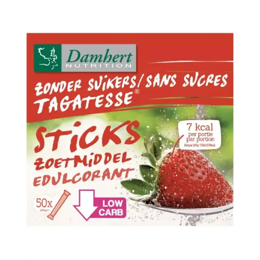 Damhert Nutrition Tagatesse Sans Sucres Édulcorant Sticks 50*100g - Nova Para