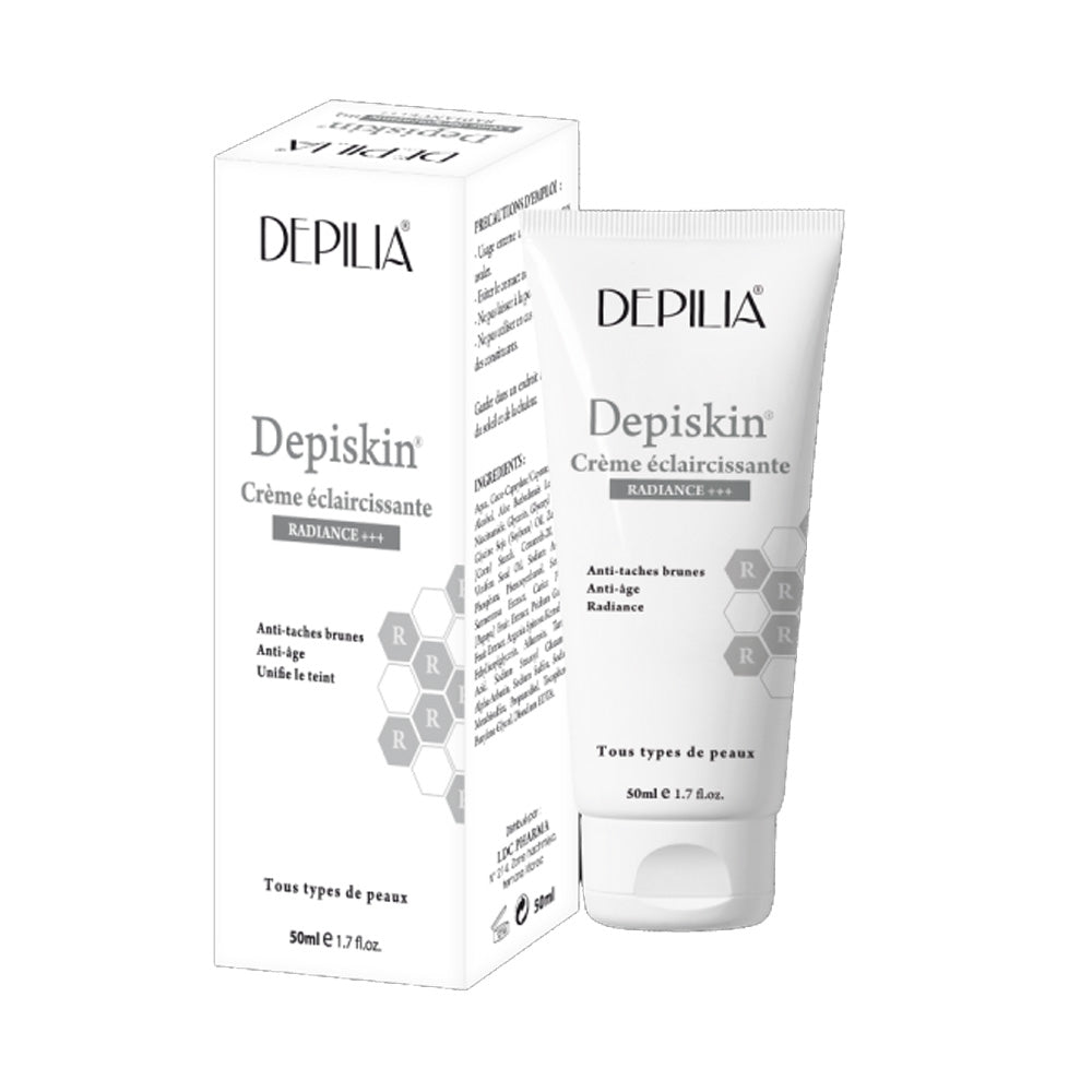 Depilia Depiskin Crème Eclaircissant Radiance 50ml