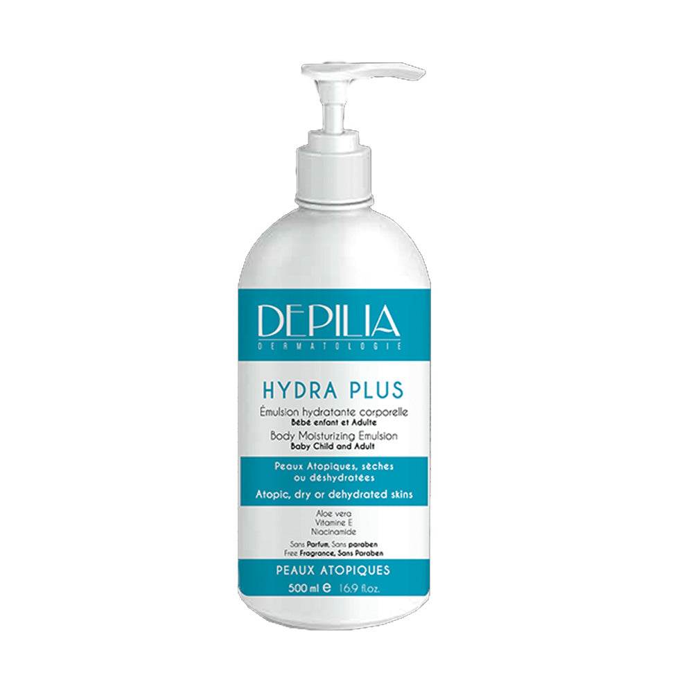 Depilia Émulsion Hydratante Corporelle Plus Lait 500 ml - Nova Parapharmacie