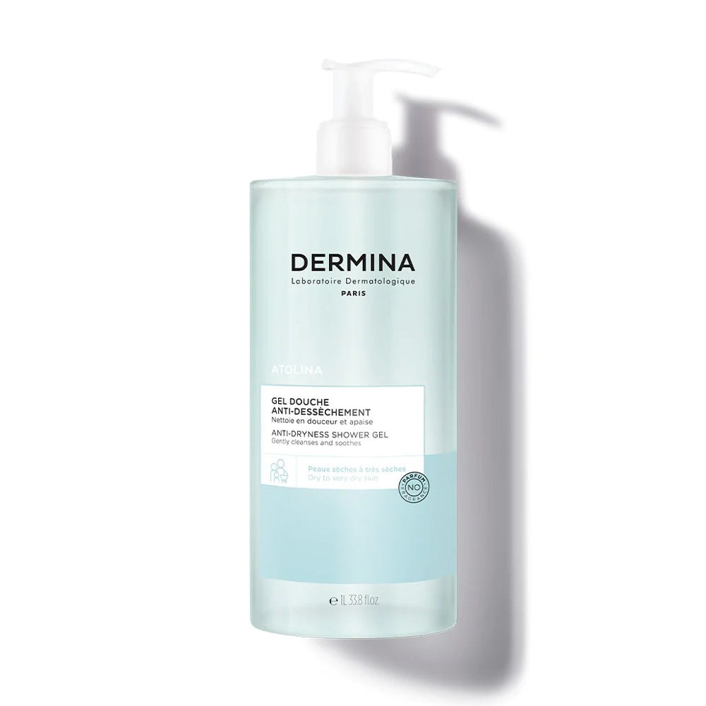 Dermina Atolina Gel Douche Apaisant 1000ml  | Nova Para