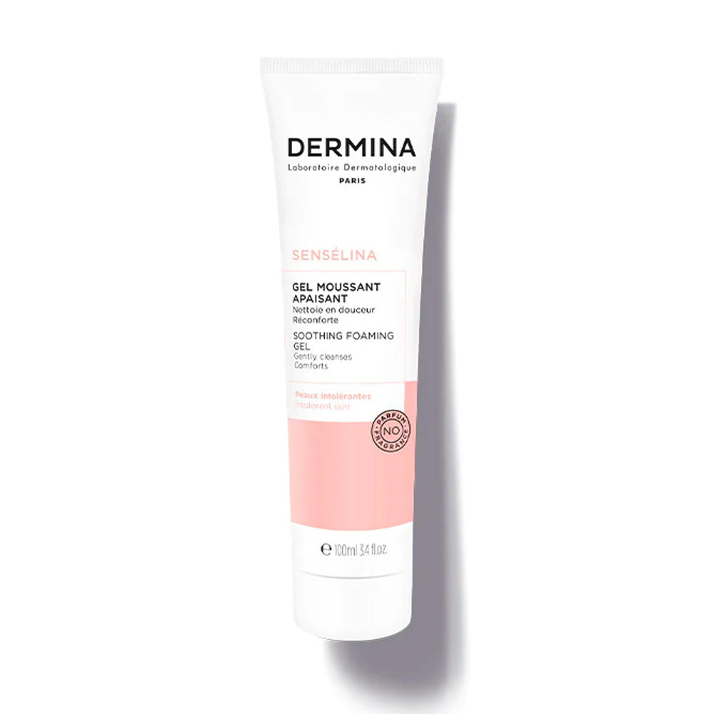 Dermina Sensélina Gel Moussant Apaisant Peaux Intolerantes 100ml  | Nova Para