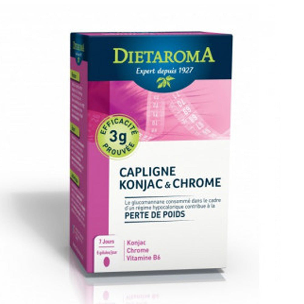 Dietaroma Capligne Konjac & Chrome 40 Gélules | Nova Para