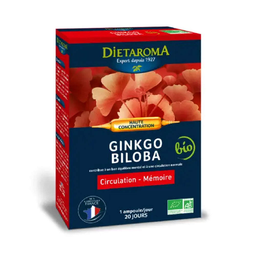 Dietaroma Ginkgo Biloba 20 Ampoules *10ml | Nova Para