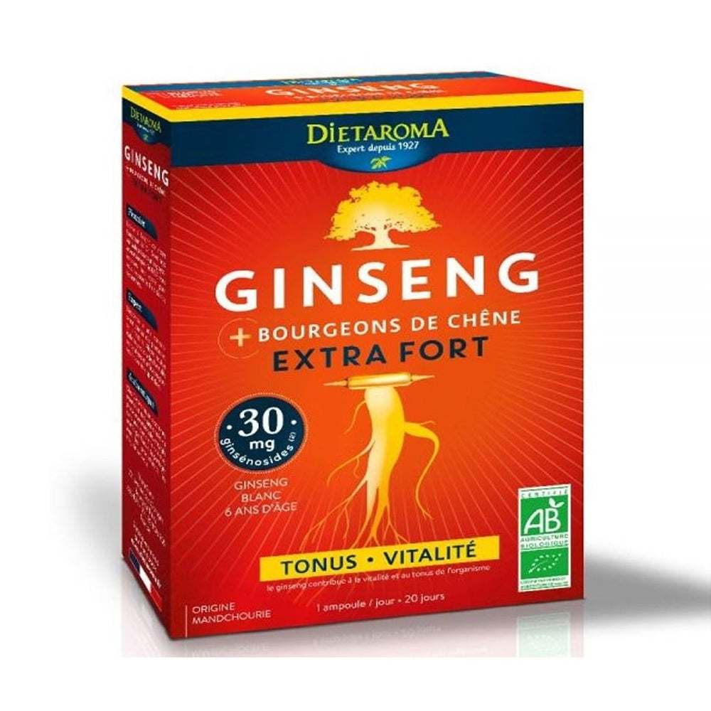 Dietaroma Ginseng Extra Fort 20 Ampoules *10ml | Nova Para