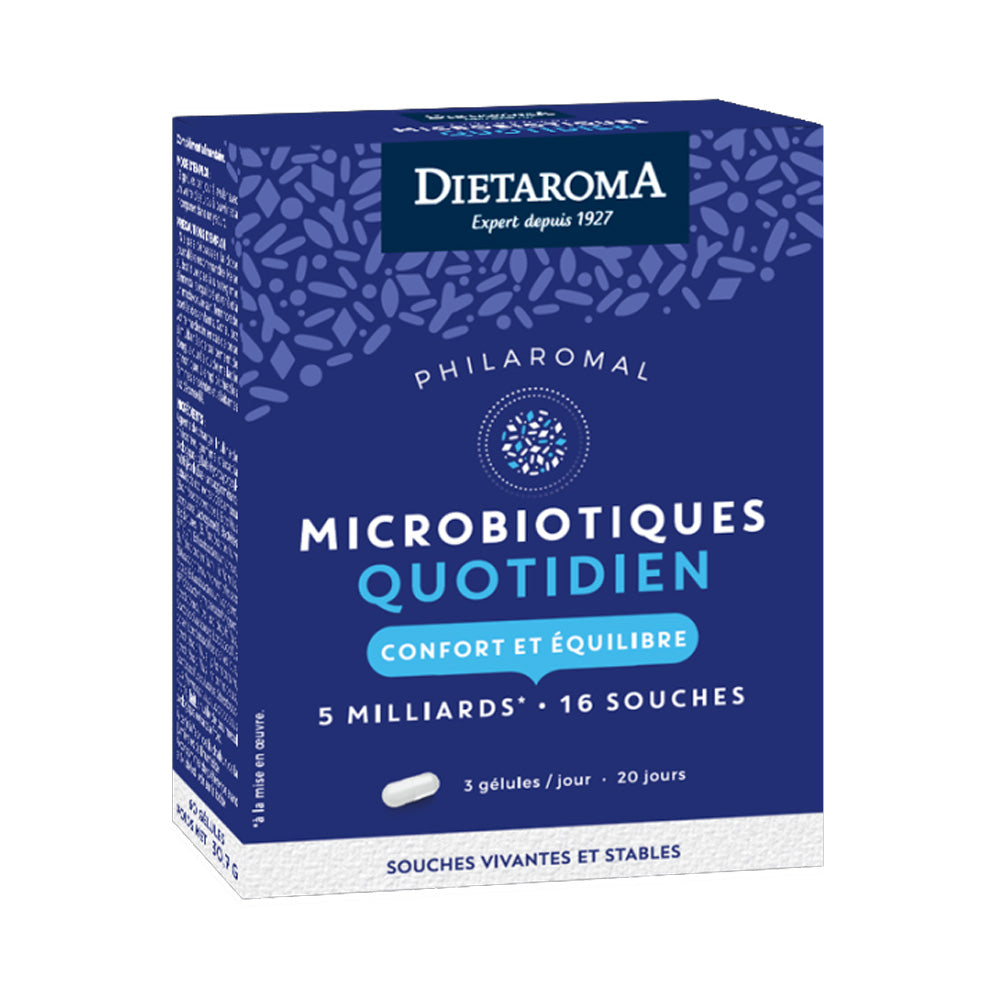 Dietaroma Microbiotique Quotidien 60 Gélules - Nova Para