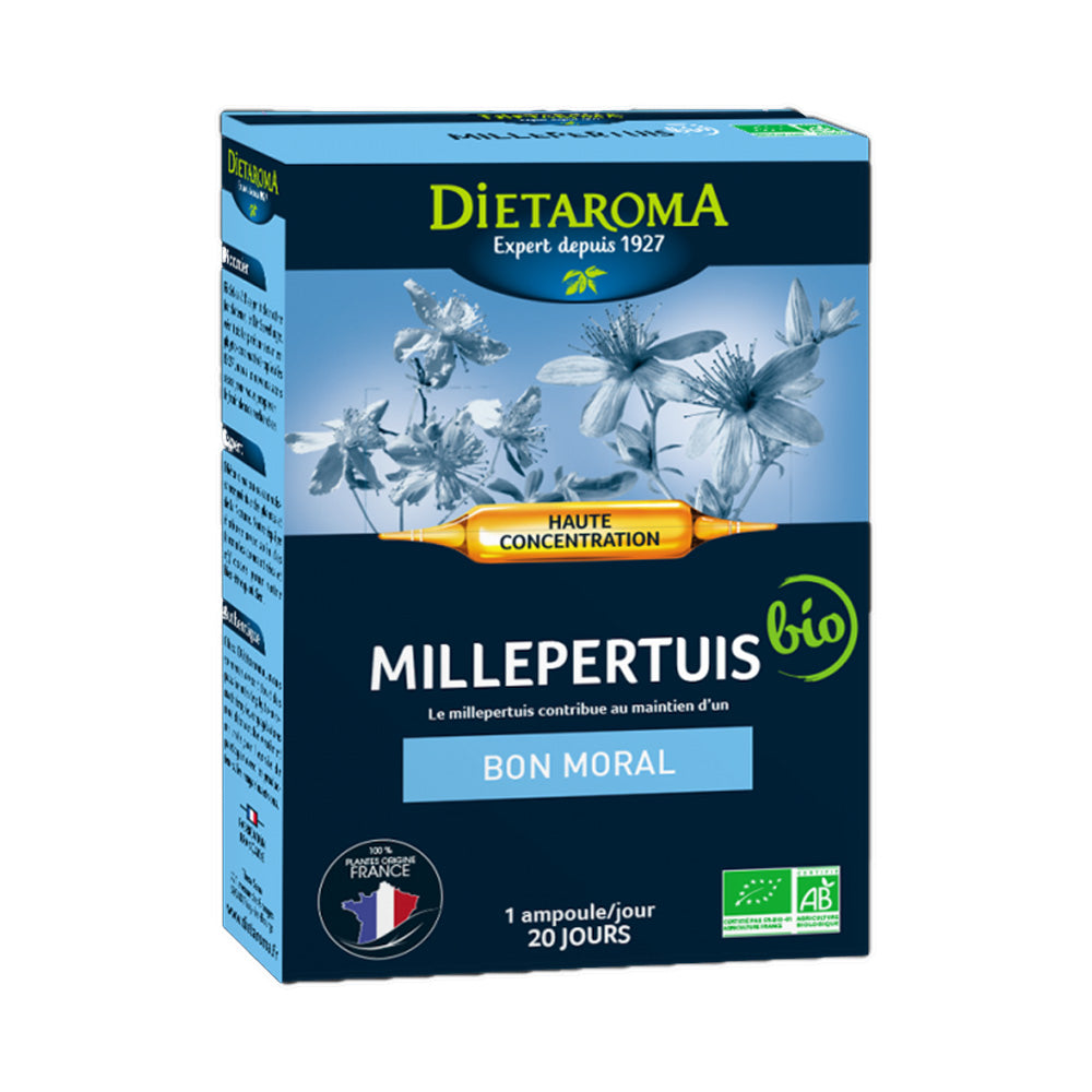 Dietaroma Millepertuis Bio 20 Ampoules *10ml | Nova Para