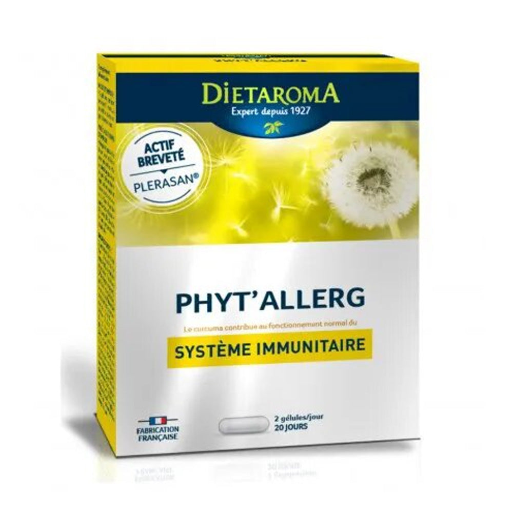 Dietaroma Phyt'allerg Système Immunitaire 40 Gélules | Nova Para