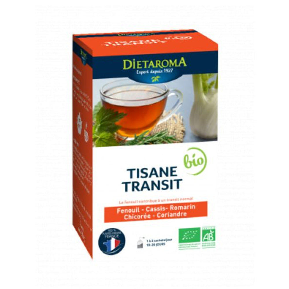 Dietaroma Tisane Transit 20 Sachèts | Nova Para