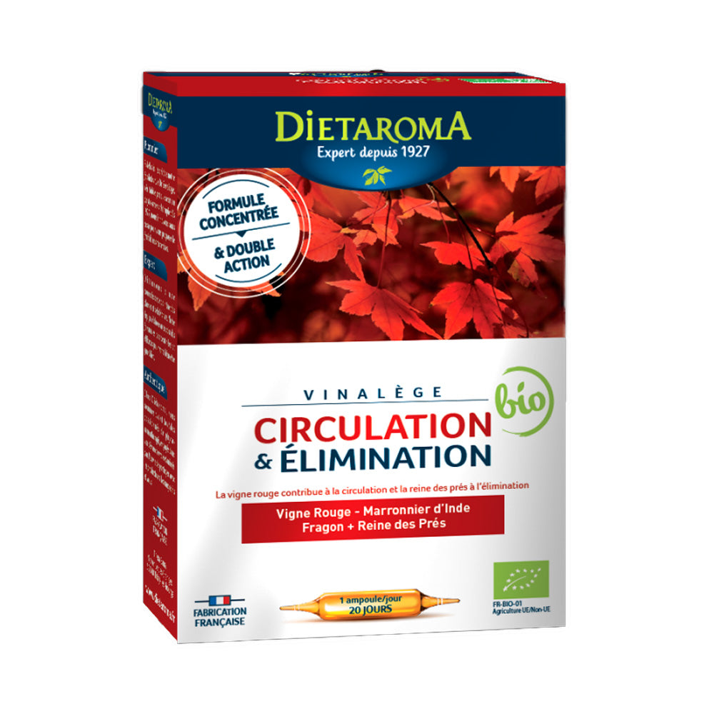 Dietaroma Vinalège Circulation & Elimination 45 Comprimés - Nova Para