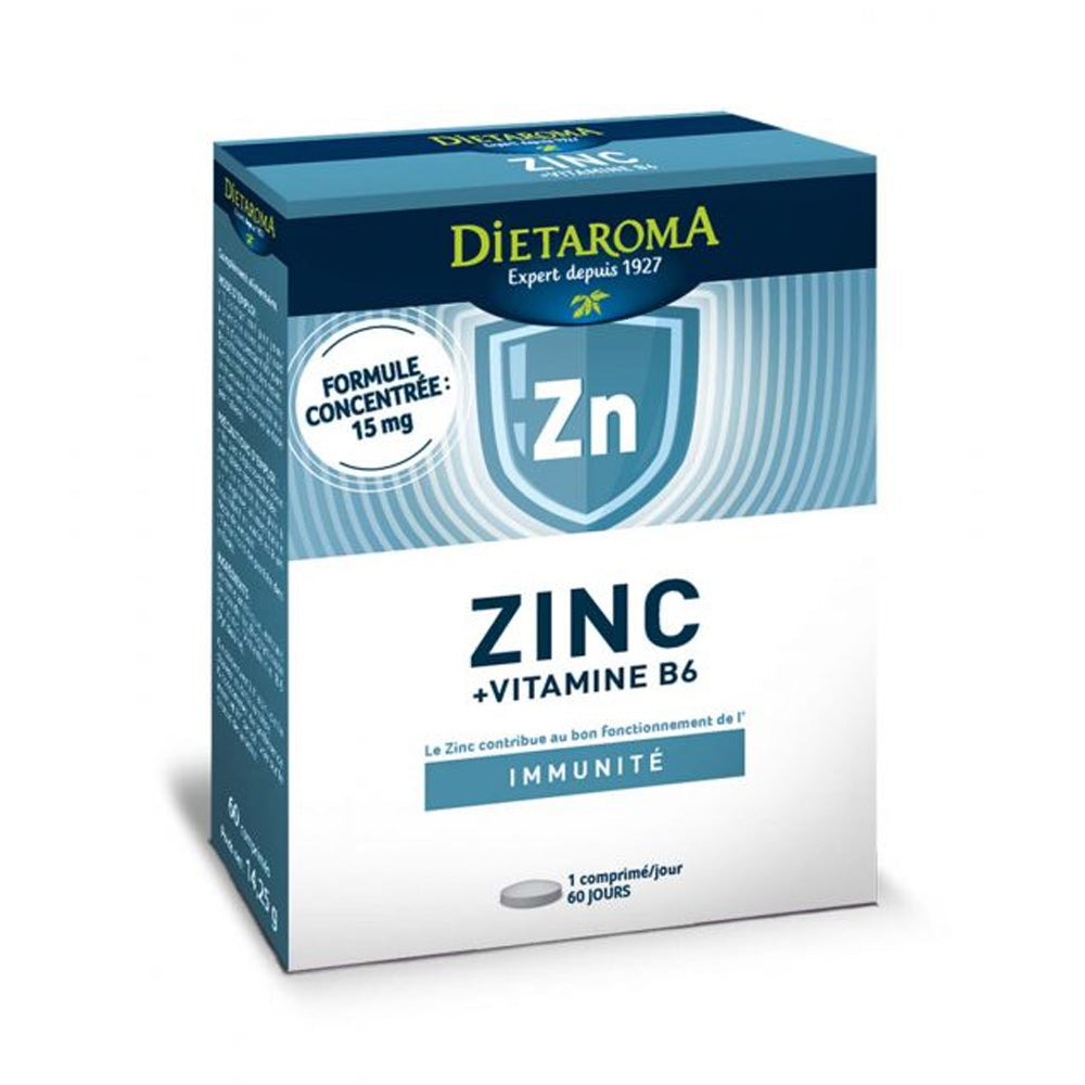 Dietaroma Zinc +Vitamine B6 60 Comprimés | Nova Para