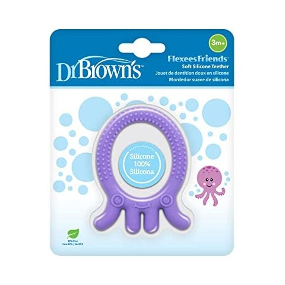 Dr Brown's Anneau De Dentition Apaisant Purple +3m TE006 - Nova Para