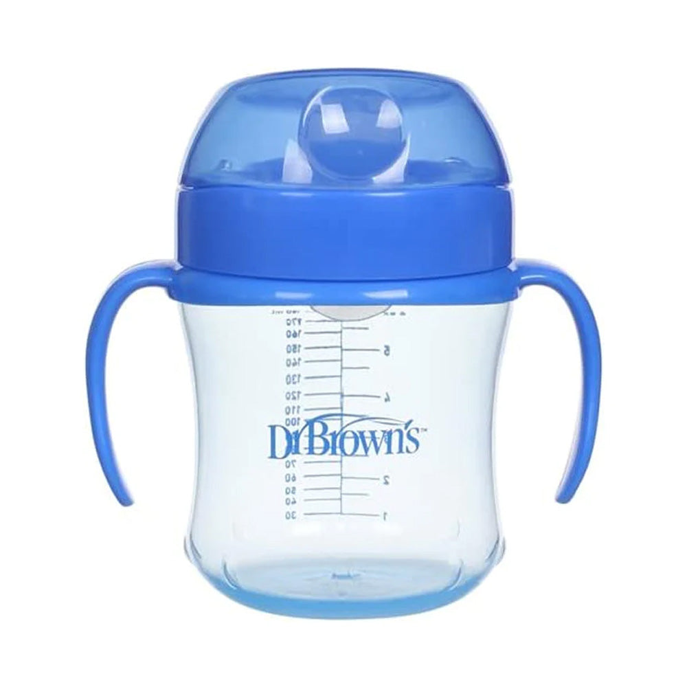 Dr Brown's Gobelet Transition Avec Poignees 180ml TC61001-INTL - Nova Para