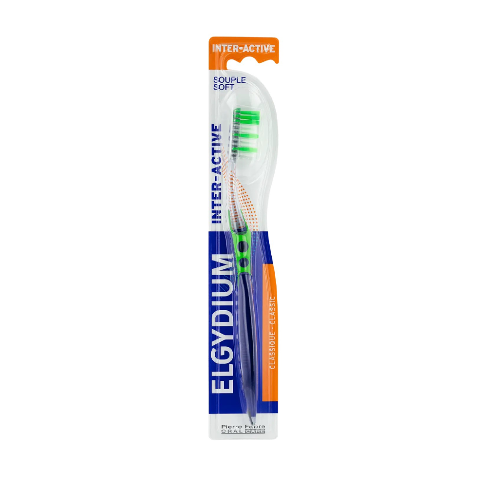 ELGYDIUM Interactive brosse à dents souple nova parapharmacie prix maroc casablanca