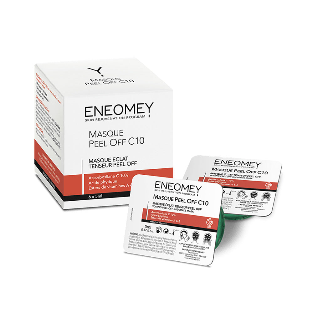 Eneomey Masque Peel Off C10 Monodoses 10x5ml nova parapharmacie prix maroc casablanca
