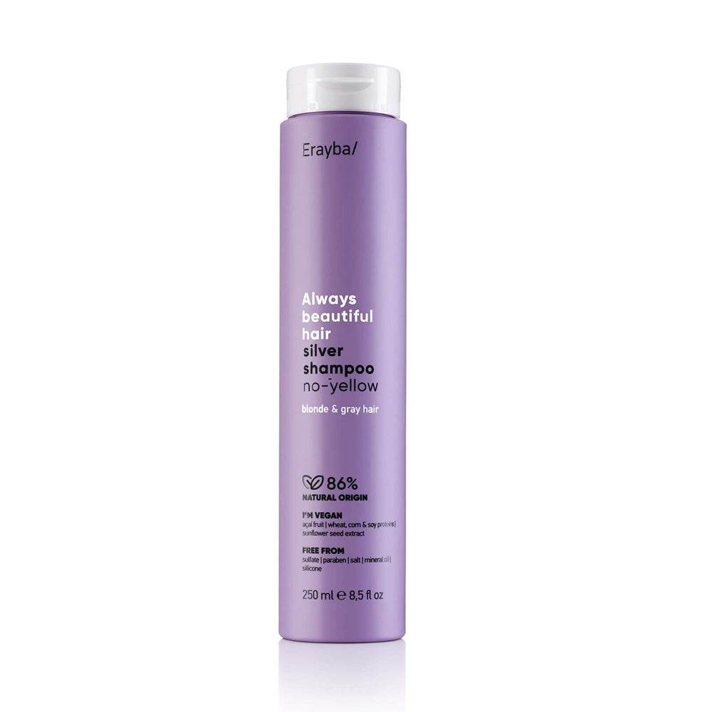 Erayba Abh Silver Shampooing No-yellow 250ml - Nova Parapharmacie