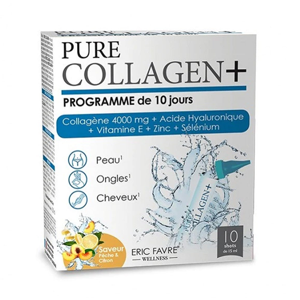 Eric Favre Programme 10 Jours Pure Collagen + 10*15ml nova parapharmacie prix maroc casablanca