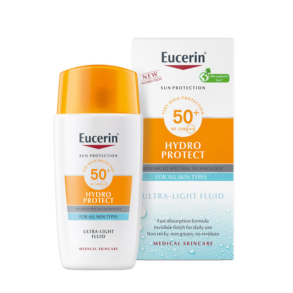 Eucerin Hydro Protect Fluide Ultra Leger SPF50+ 50ml | Nova Para