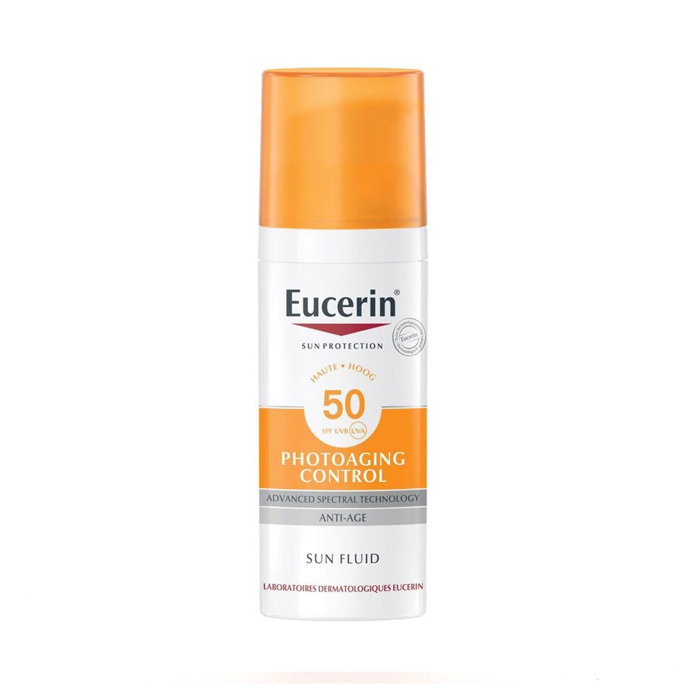 Eucerin Sun PROTECTION Photoaging Control Fluid SPF50+ 50ml nova parapharmacie prix maroc casablanca