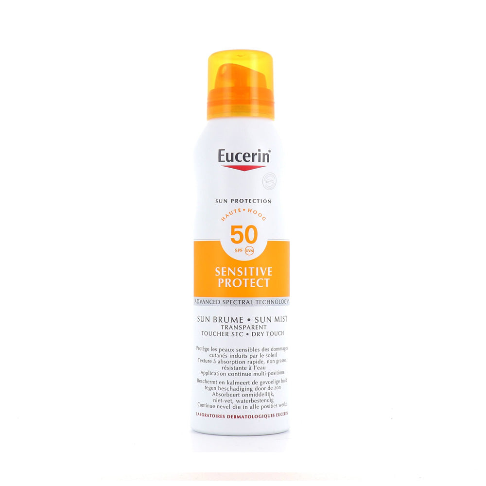 Eucerin Sun PROTECTION Sensitive Protect Brume Transparent SPF50 200ml nova parapharmacie prix maroc casablanca