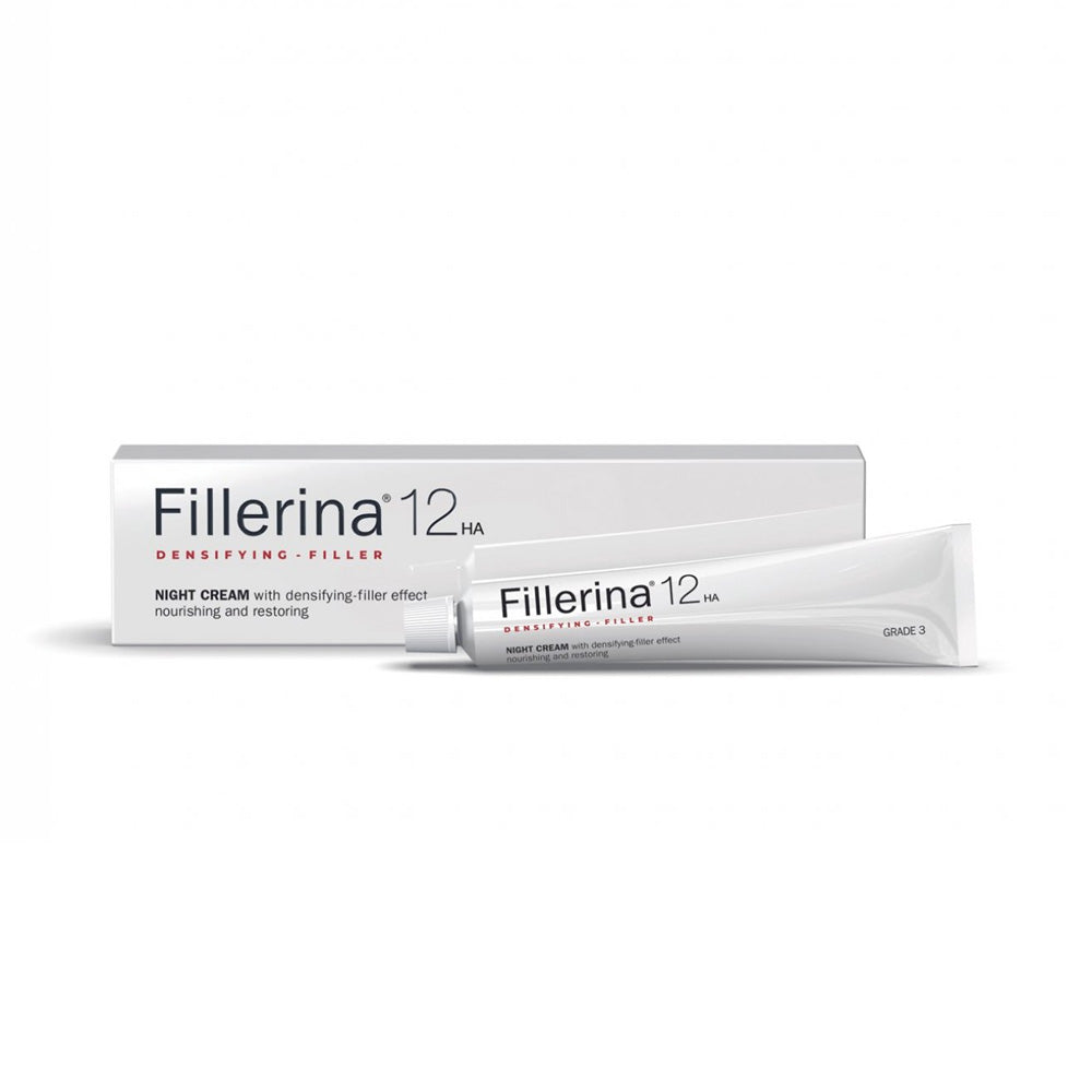 Fillerina 12HA Densifying-Filler Night Cream Grade 3 50ml - Nova Para