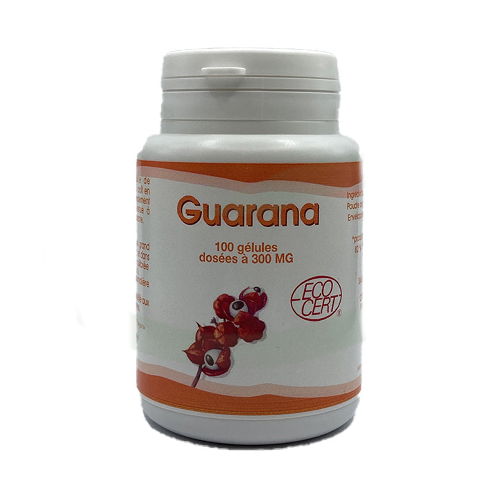 GPH Guarana 300 mg Dosées 100 Gélules - Nova Para