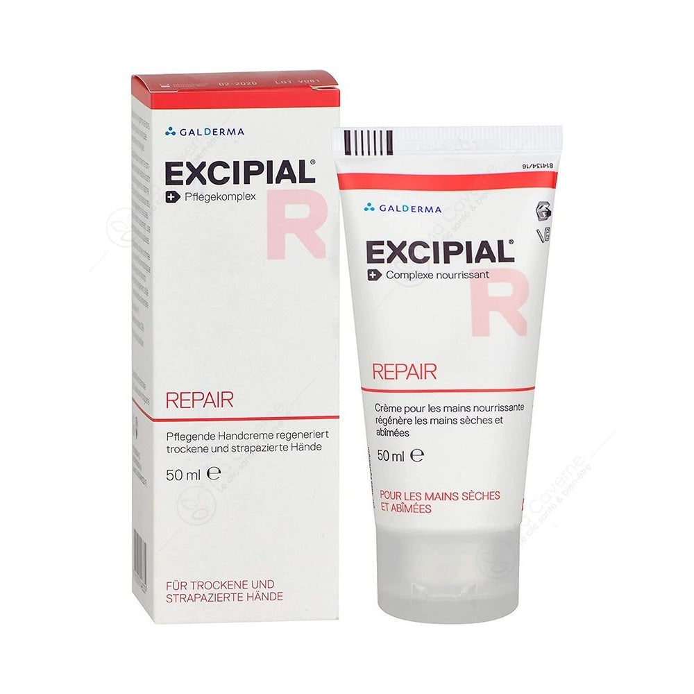 Galderma Excipial Repair Creme Regeneratrice P.l.mains 50ml nova parapharmacie prix maroc casablanca