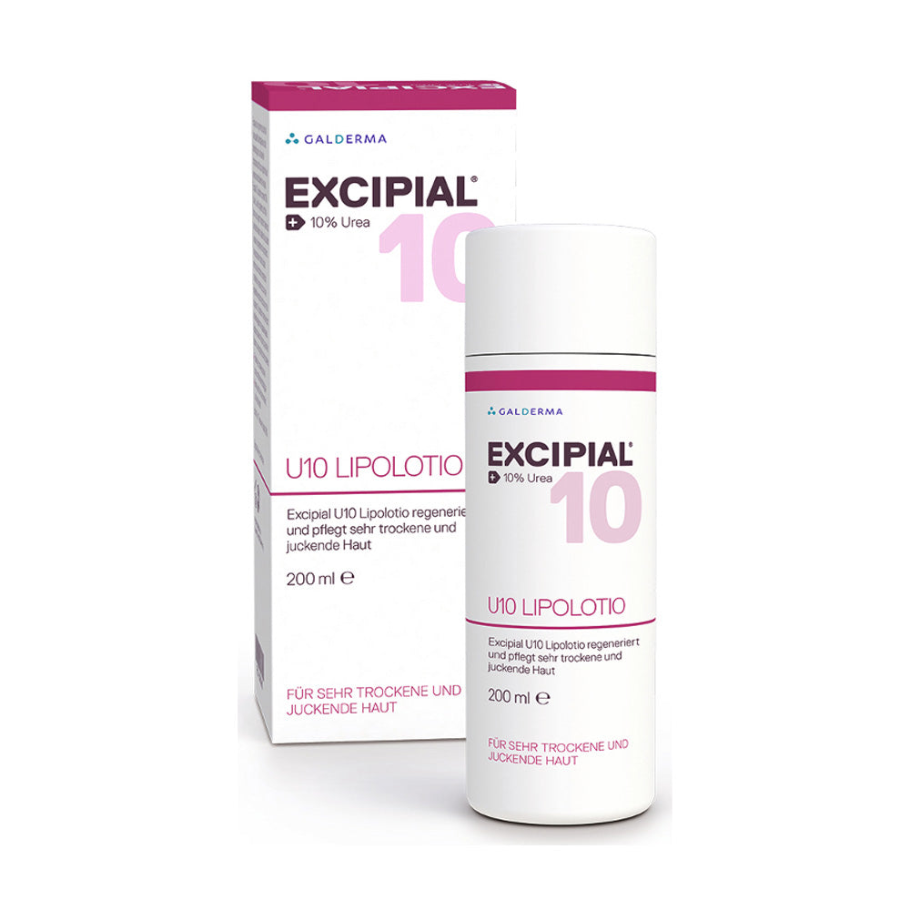 Galderma Excipial U10 Lipolotion 200ml nova parapharmacie prix maroc casablanca