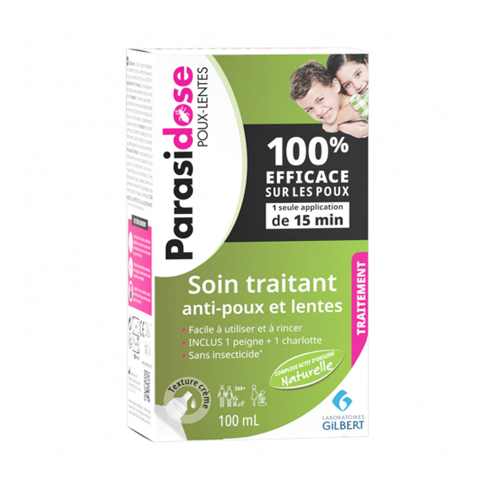 Gilbert Parasidose Soin Traitant Anti Poux 100ml - Nova Para