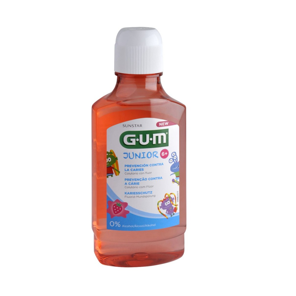 Gum JUNIOR 6+ Bain De Bouche 300ml (3022) nova parapharmacie prix maroc casablanca