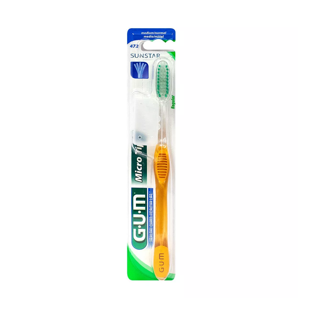 Gum Micro Tip Brosse à Dents Médium (472) nova parapharmacie prix maroc casablanca