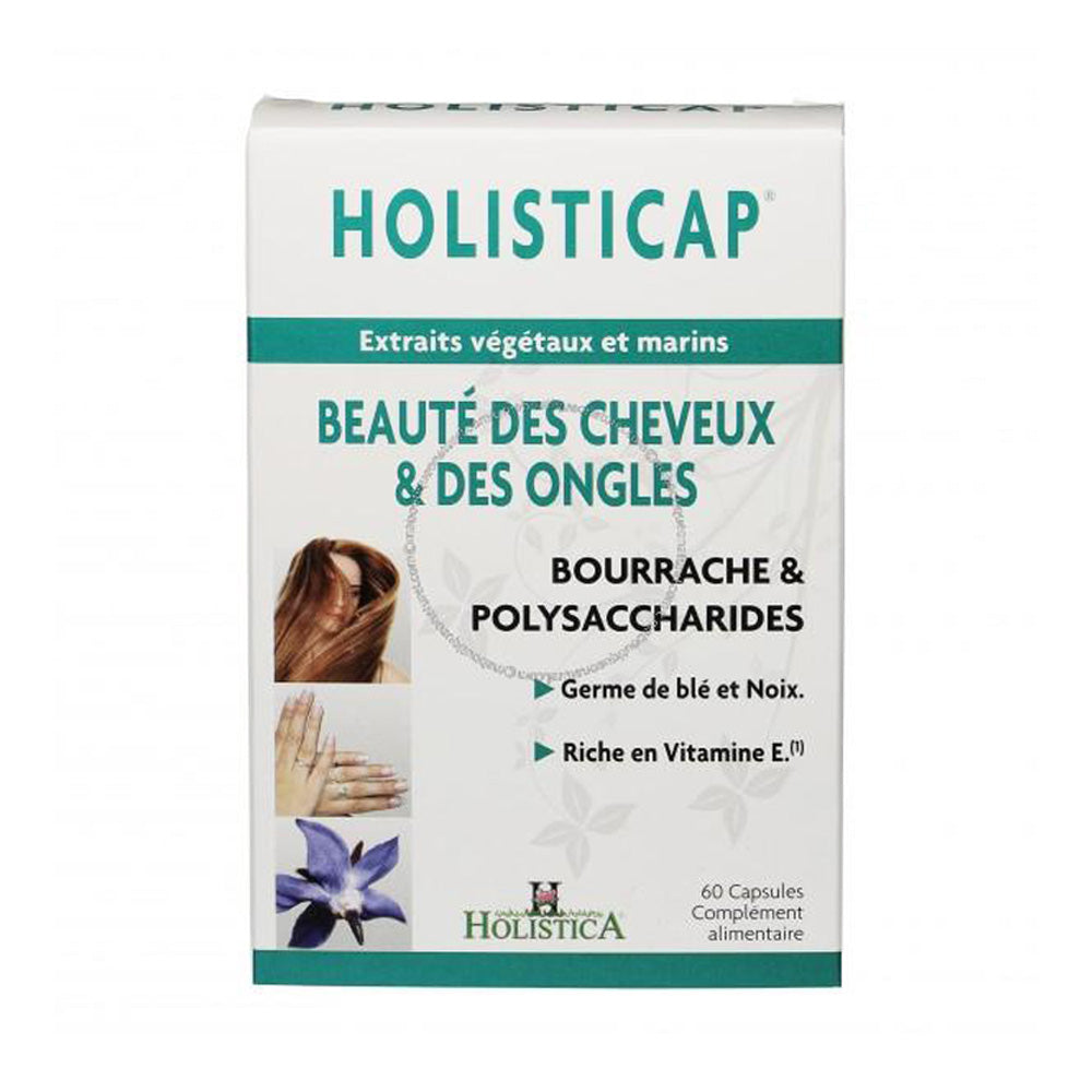 HOLISTICAP Beauté Des Cheveux Et Des Ongles 60 Casules nova parapharmacie prix maroc casablanca