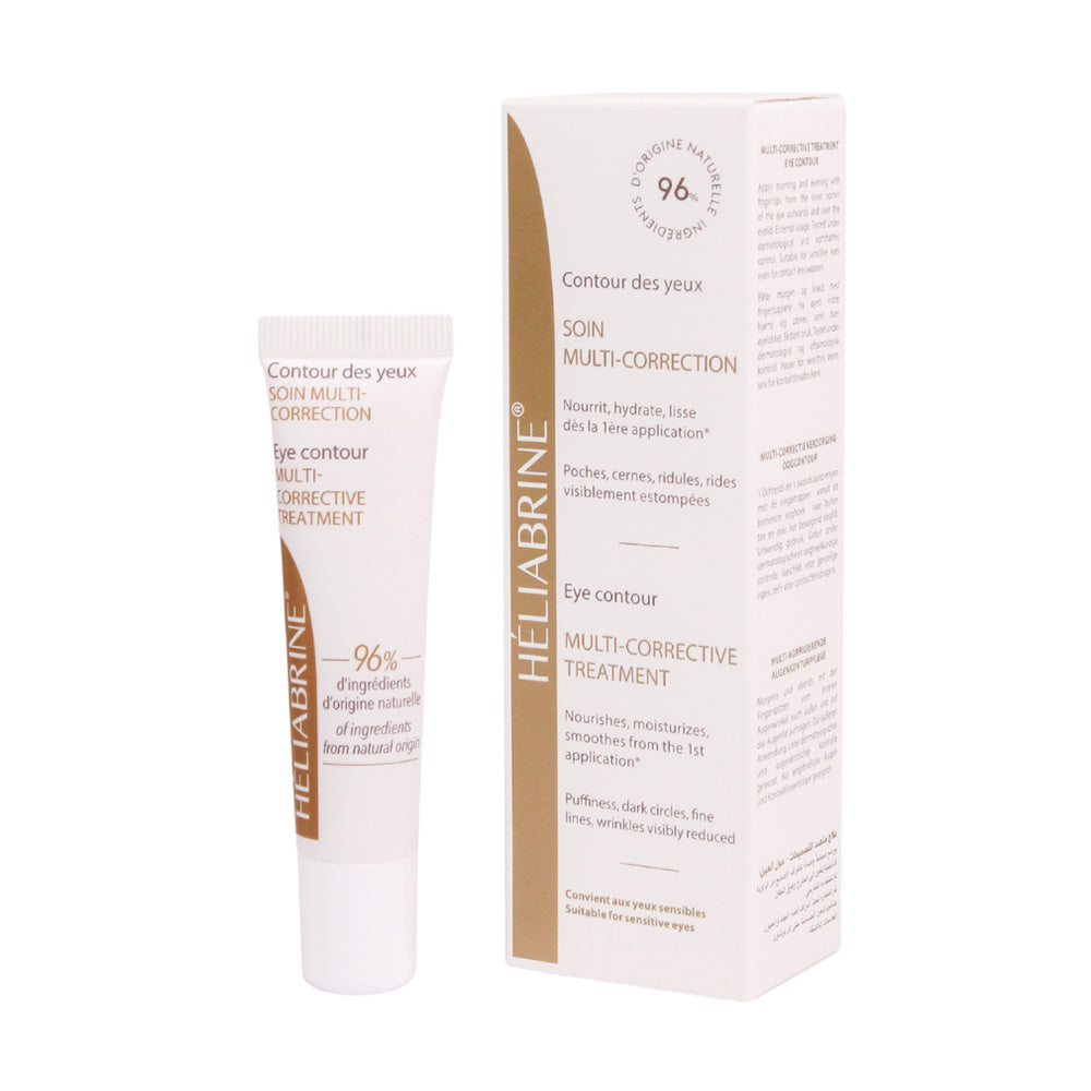 Heliabrine Soin Multi-Correction Contour des Yeux 15ml nova parapharmacie prix maroc casablanca