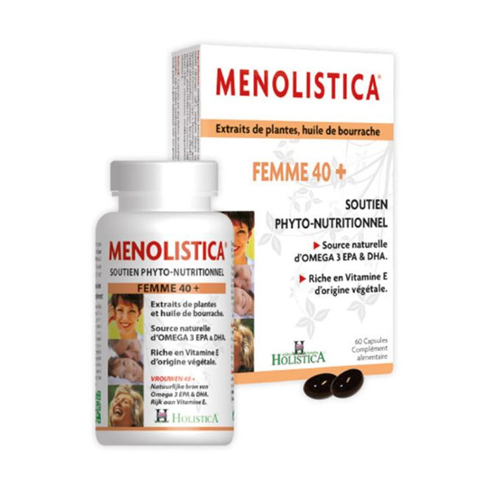 Holistica Menolistica Femme 40+ 60 Capsules nova parapharmacie prix maroc casablanca
