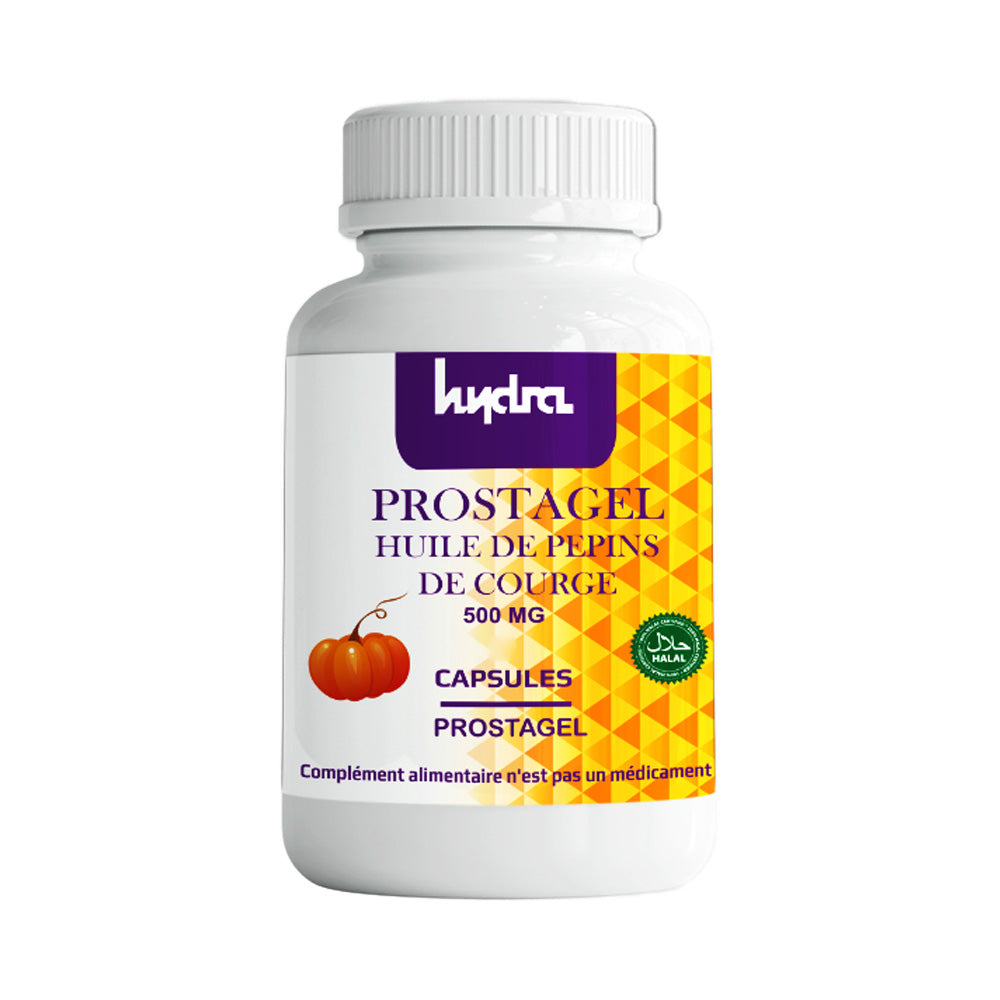 Hydra Phyt's Prostagel Huile De Pepins De Courge 500mg 36 Capsules - Nova Para