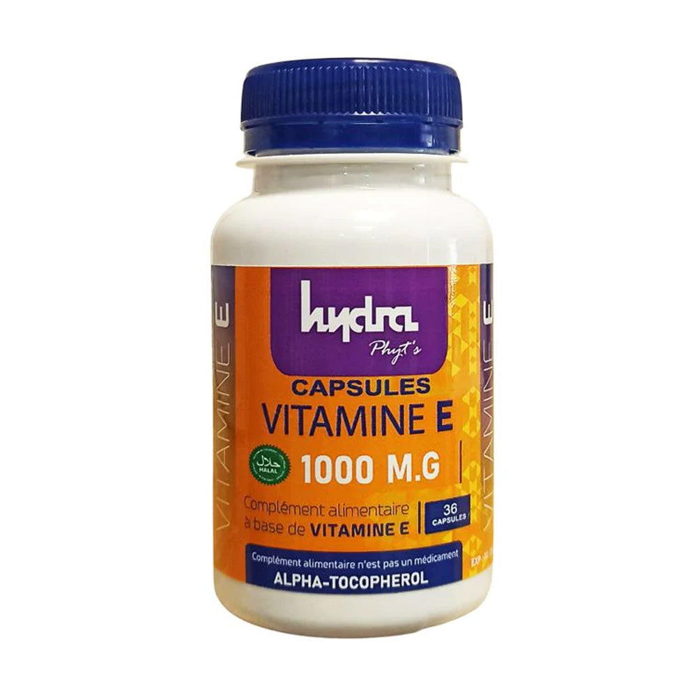 Hydra phyt's Vitamine E 36 Capsules