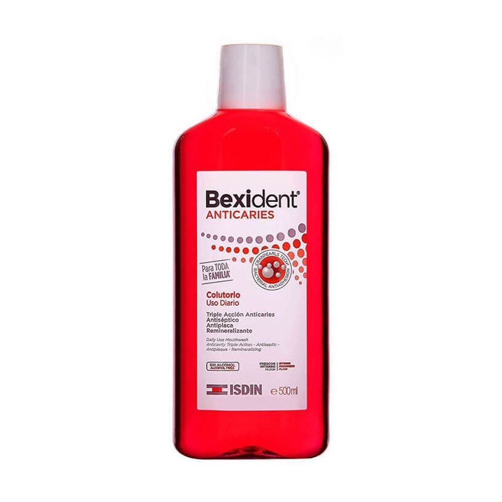ISDIN Bexident Bain De Bouche Anticaries 500ml - Bain Bouche Triple Action Anti-Caries - Nova Parapharmacie