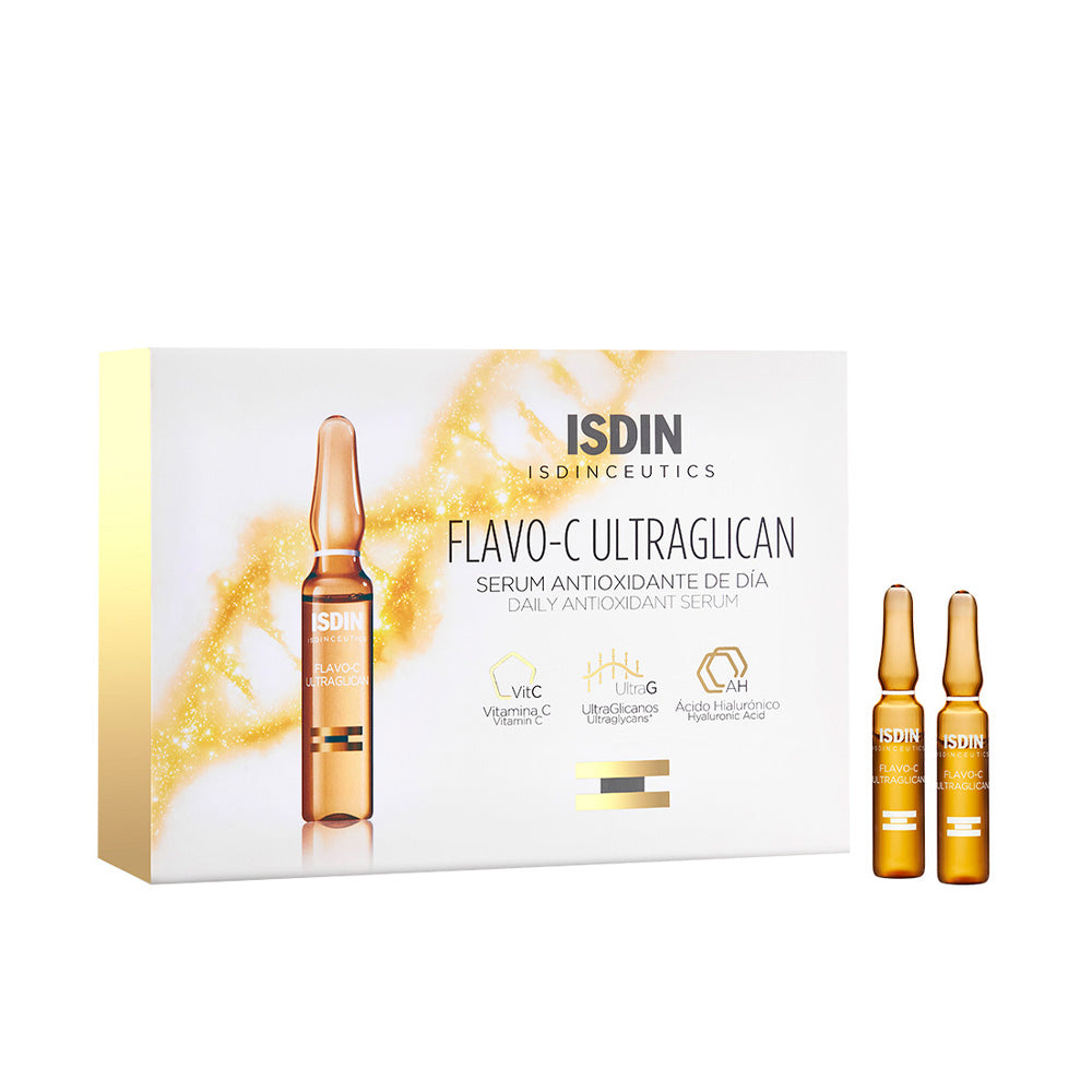 ISDIN Isdinceutics Flavo-C Ultraglican 10 Ampoules *2ml nova parapharmacie prix maroc casablanca