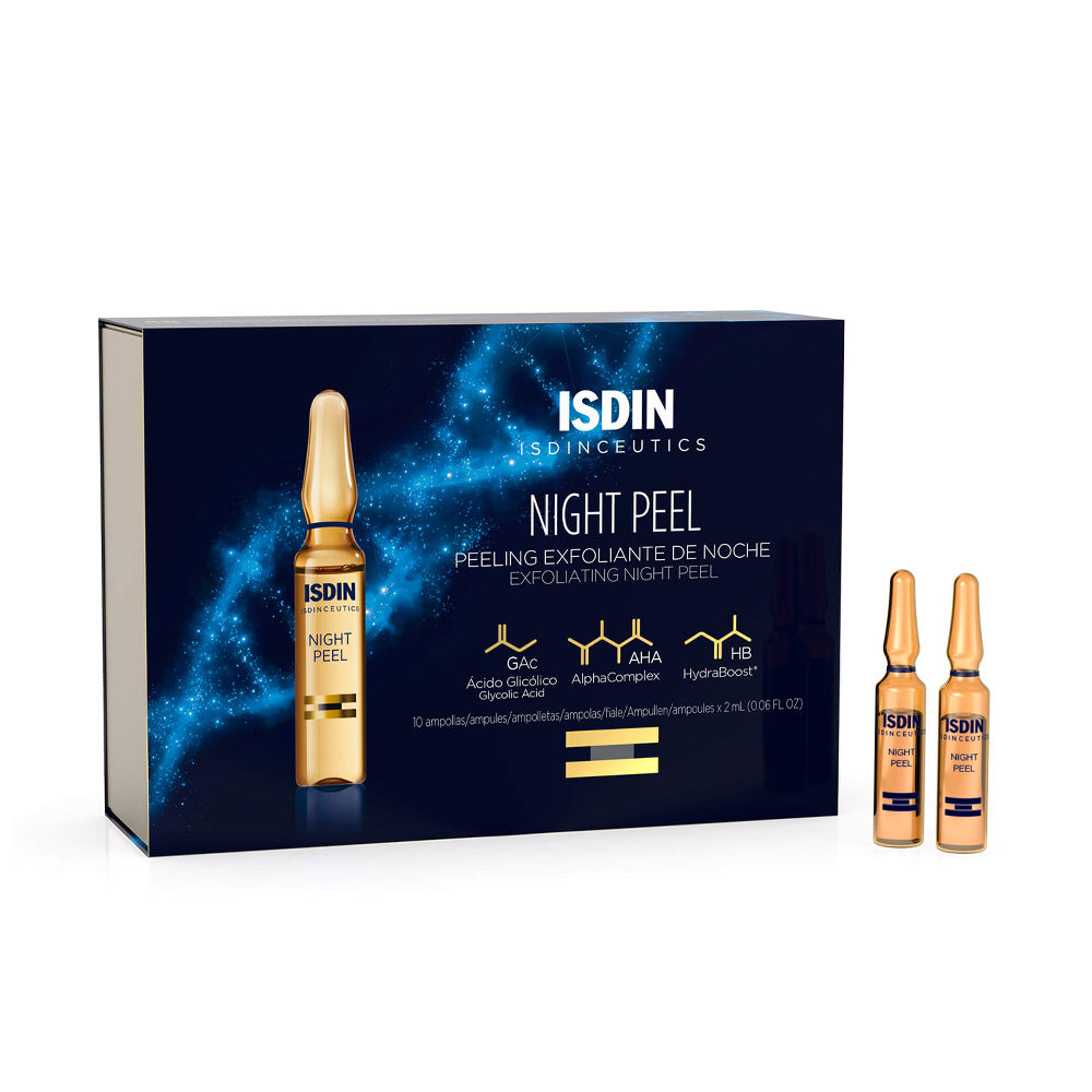 ISDIN Isdinceutics Night Peel 10 Ampoules x 2ml nova parapharmacie prix maroc casablanca