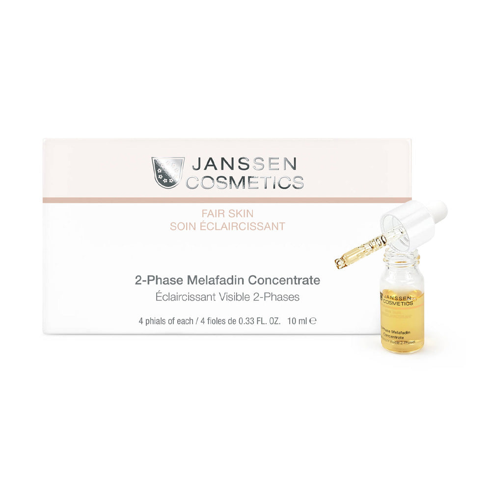 Janssen Cosmetics Eclaircissant Visible 2 Phases 4*10ml nova parapharmacie prix maroc casablanca